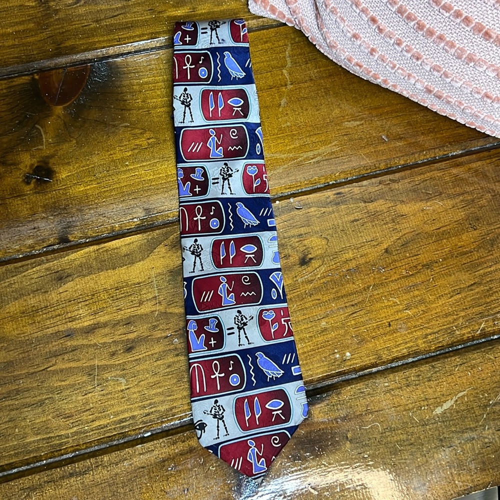 Vintage Grateful Dead Egypt ‘78 Second Set Neck Tie- OS